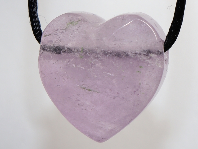 amethyst with cord or silver 925