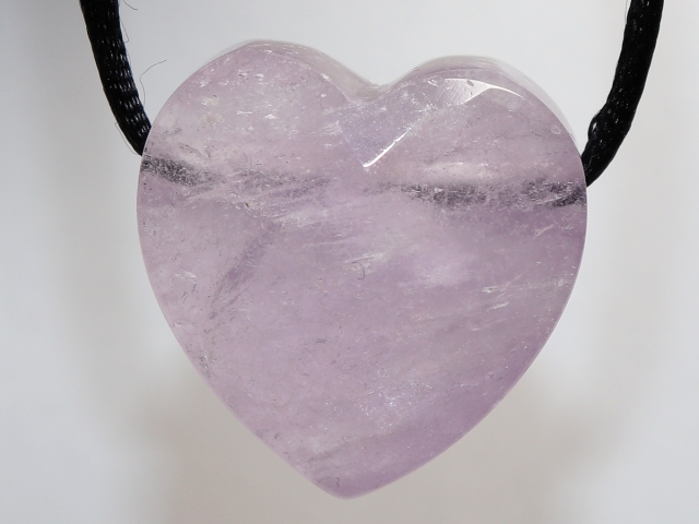 amethyst with cord or silver 925