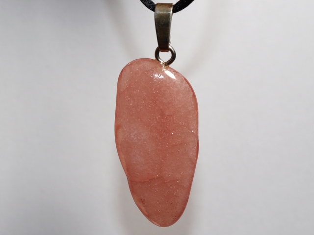 Rhodochrosit mit Band oder Silber 925
