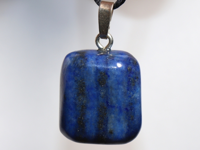 Lapislazuli mit Band oder Silber 925