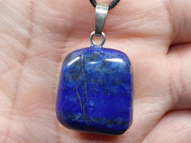 Lapislazuli mit Band oder Silber 925