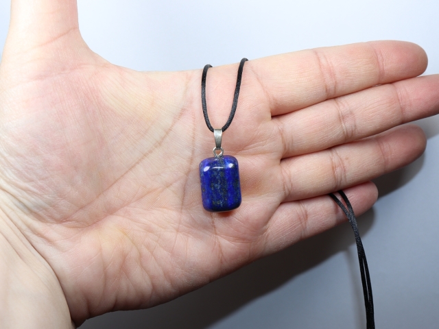 Lapislazuli mit Band oder Silber 925