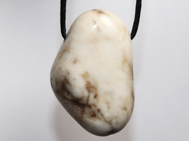howlite with cord or silver 925