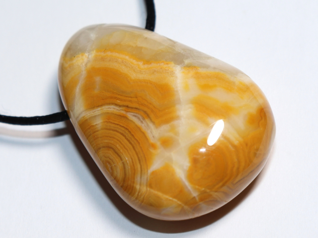crazy lace agate with cord or silver 925