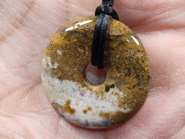 ocean jasper with nylon cord