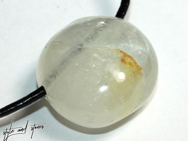 Topaz on cord