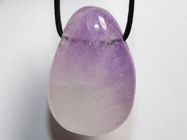 Preview: amethyst with cord or silver 925