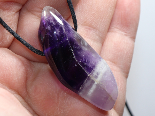 Amethyst mit Band oder Silber 925
