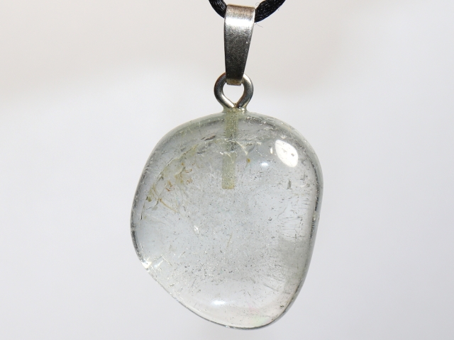 topaz with cord or silver 925