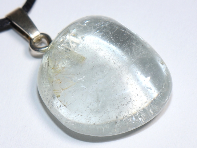 topaz with cord or silver 925