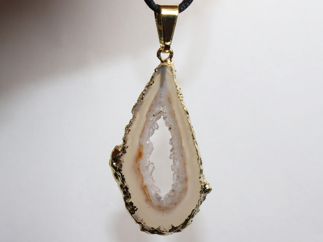 Preview: Achat mit Band oder Silber 925