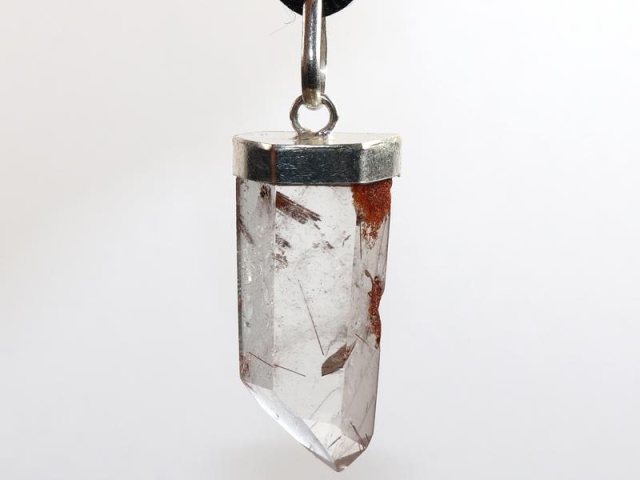 Rutilated quartz on cord