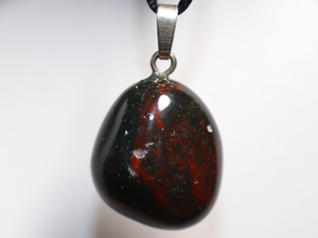 heliotrope with cord or silver 925