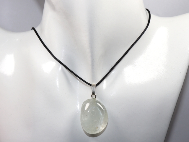 topaz with cord or silver 925
