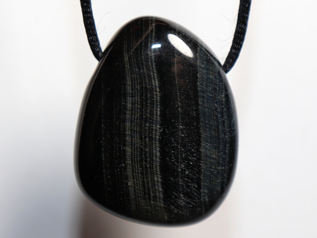 Preview: Falkenauge mit Band oder Silber 925