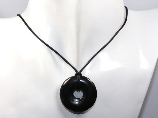 shungite with cord