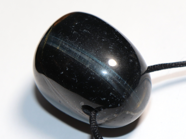 Falkenauge mit Tigerauge mit Band oder Silber 925