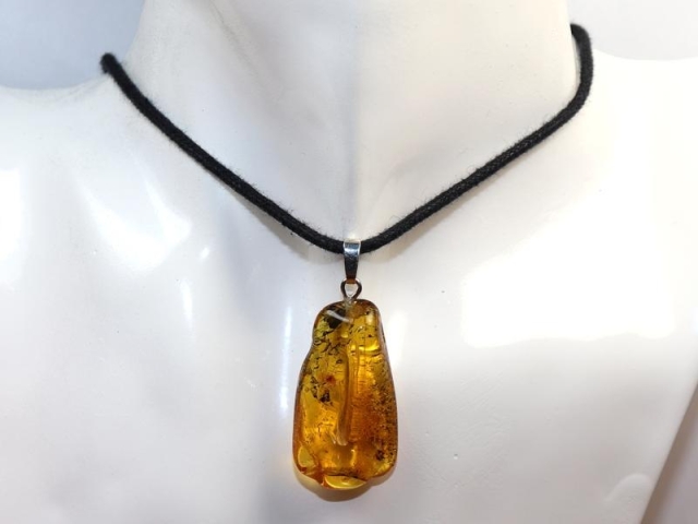 Amber on cord