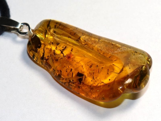 Amber on cord
