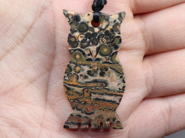leopard rhyolite with cord