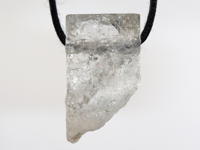 topaz with cord or silver 925