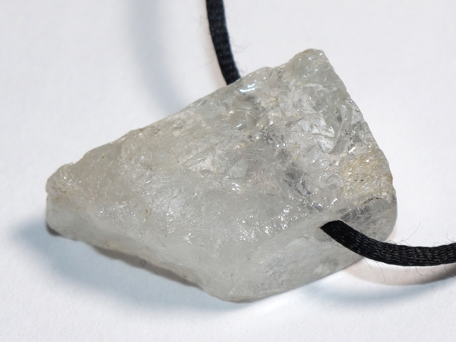 topaz with cord or silver 925