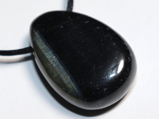 Falkenauge mit Band oder Silber 925