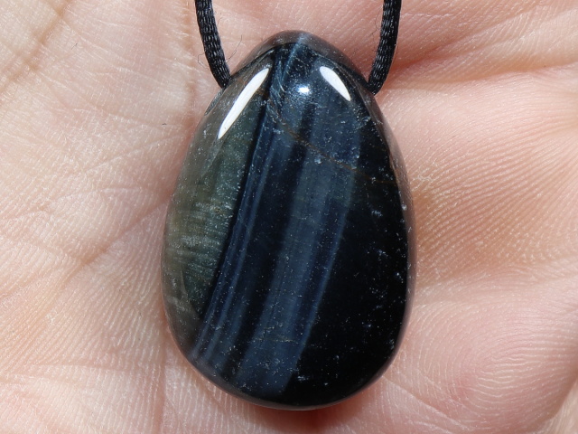 Falkenauge mit Band oder Silber 925