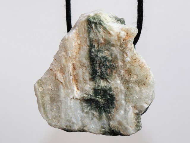 ocean jasper with cord or silver 925