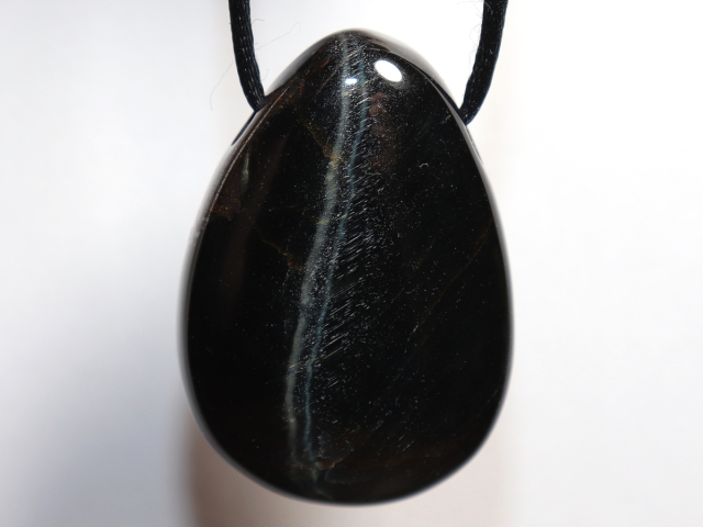 Preview: Falkenauge mit Band oder Silber 925