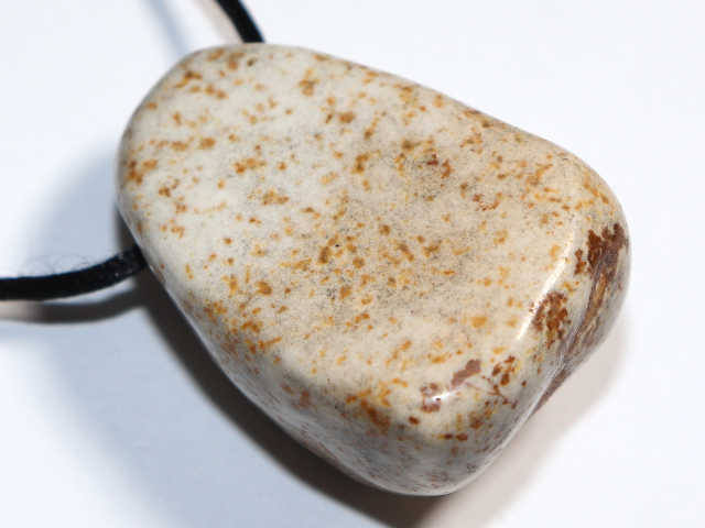 picture jasper with cord or silver 925