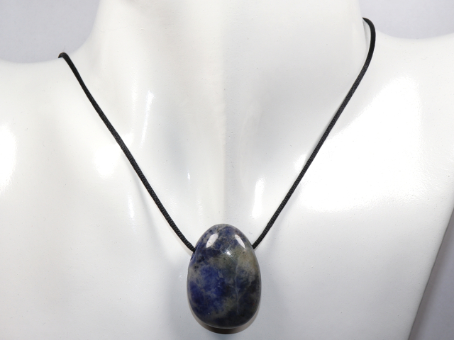 Preview: sodalite with cord or silver 925