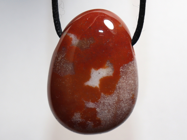 Preview: indian agate with cord or silver 925