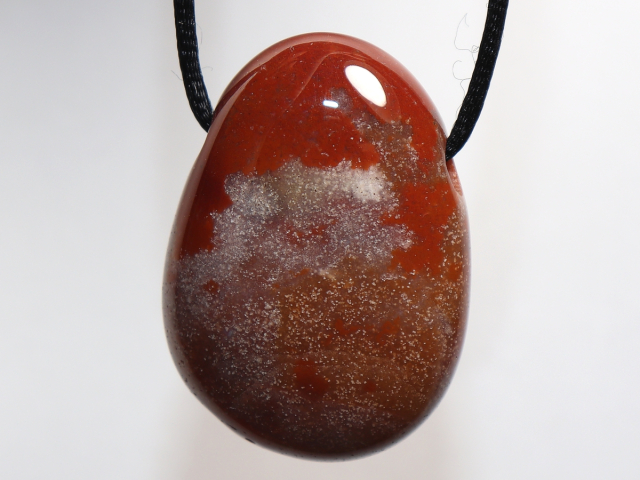 Preview: indian agate with cord or silver 925