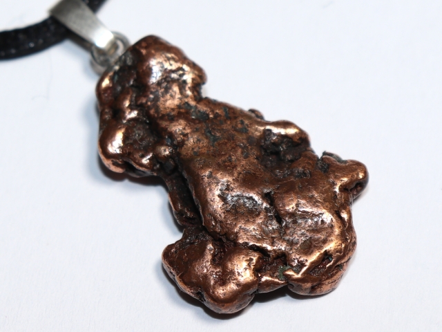 copper with cord or silver 925