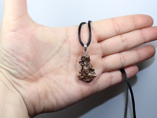 copper with cord or silver 925