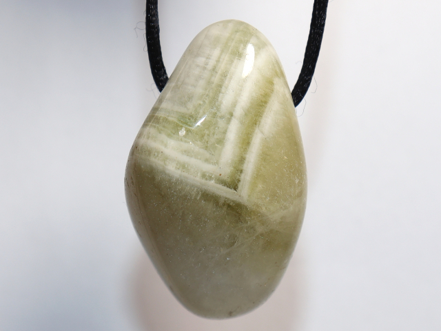 Prasiolith mit Band oder Silber 925