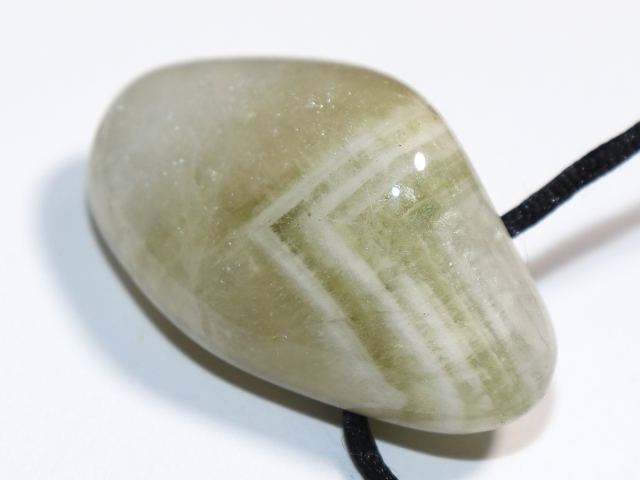 Prasiolith mit Band oder Silber 925