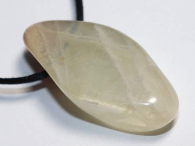 moonstone with cord or silver 925