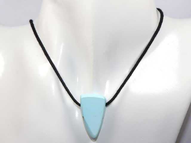 Preview: turquoise with cord or silver 925