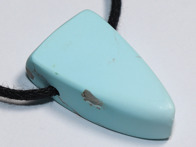turquoise with cord or silver 925
