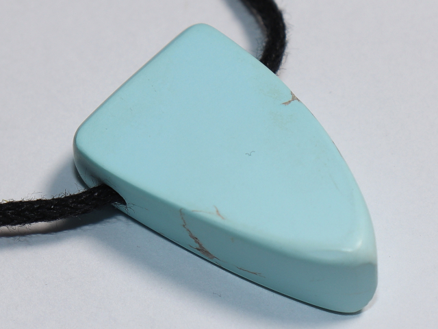 turquoise with cord or silver 925