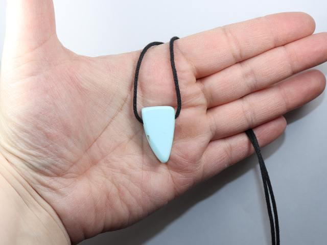 turquoise with cord or silver 925