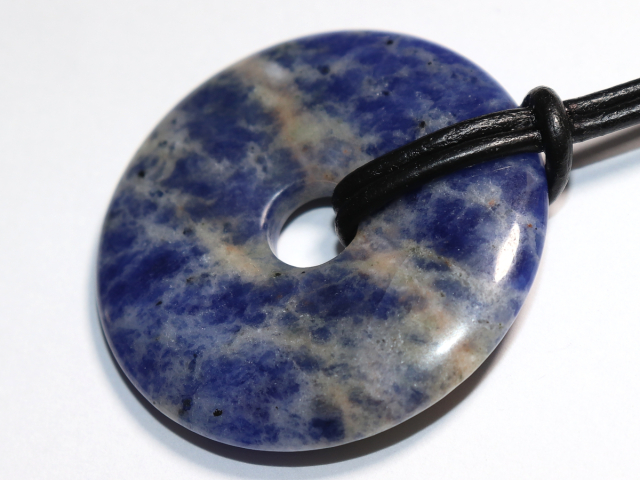 sodalite with cord