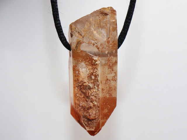 Preview: Lemuria-Kristall mit Band oder Silber 925