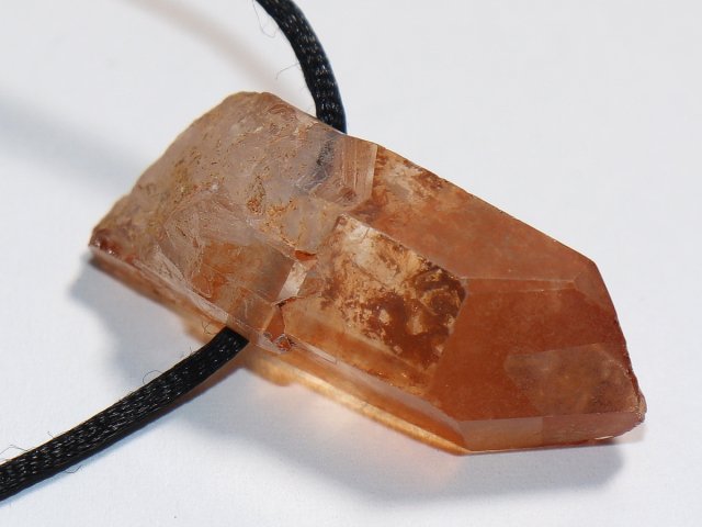 Lemuria-Kristall mit Band oder Silber 925