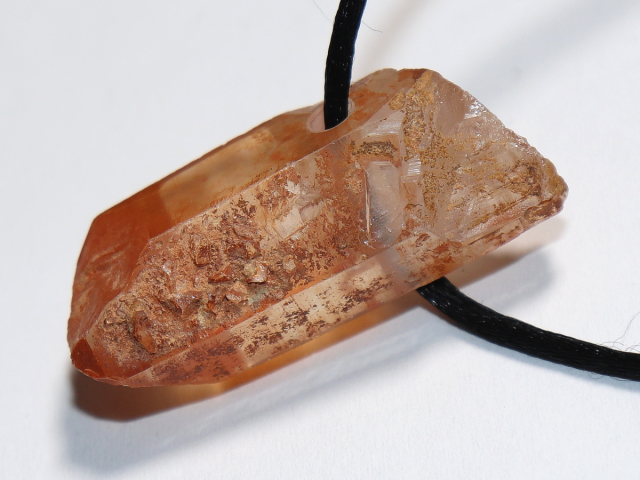 Lemuria-Kristall mit Band oder Silber 925