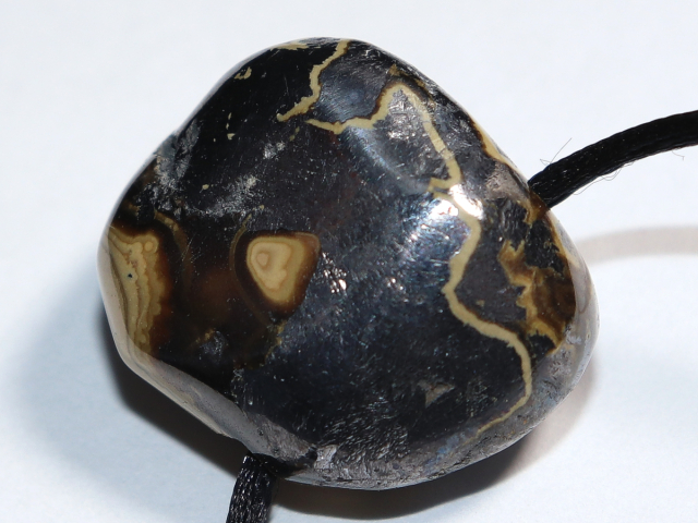 schalenblende with cord or silver 925