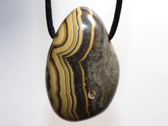 Preview: schalenblende with cord or silver 925