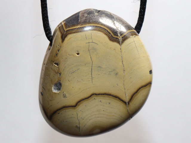 schalenblende with cord or silver 925